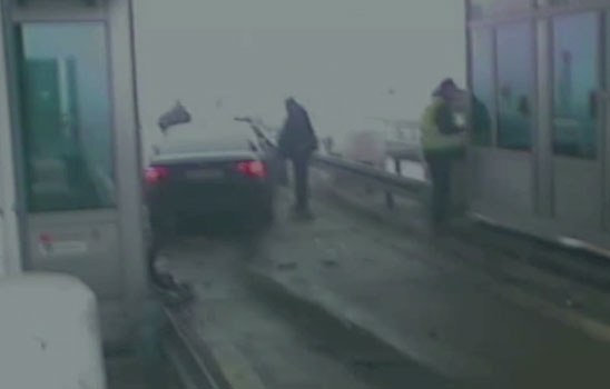 НОВИ СНИМЦИ НЕСРЕЋЕ НА РАМПИ У ДОЉЕВЦУ: Бабић није возио “шкоду суперб”  (Видео)